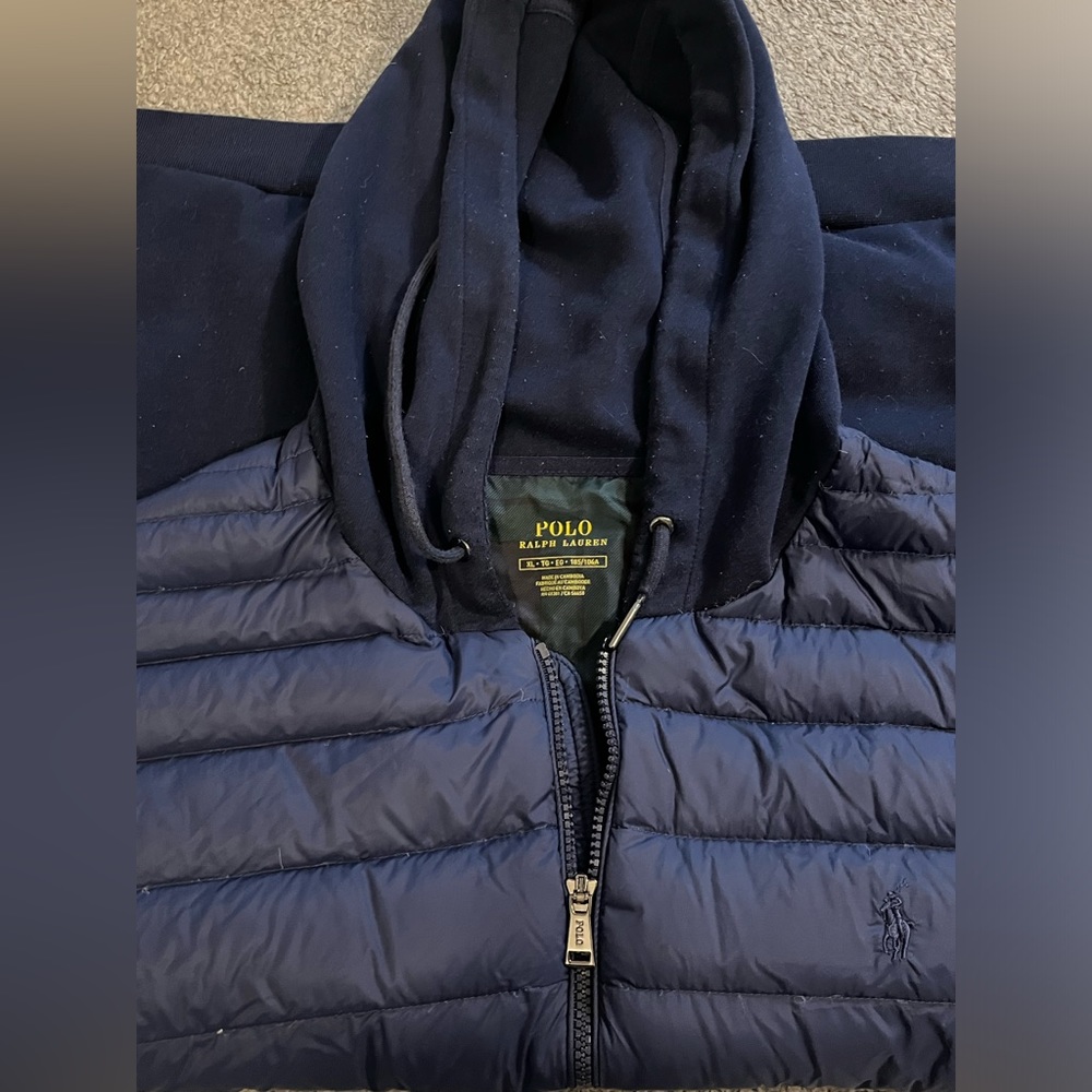 Ralph Lauren Polo Sleeveless Vest W/ Hood